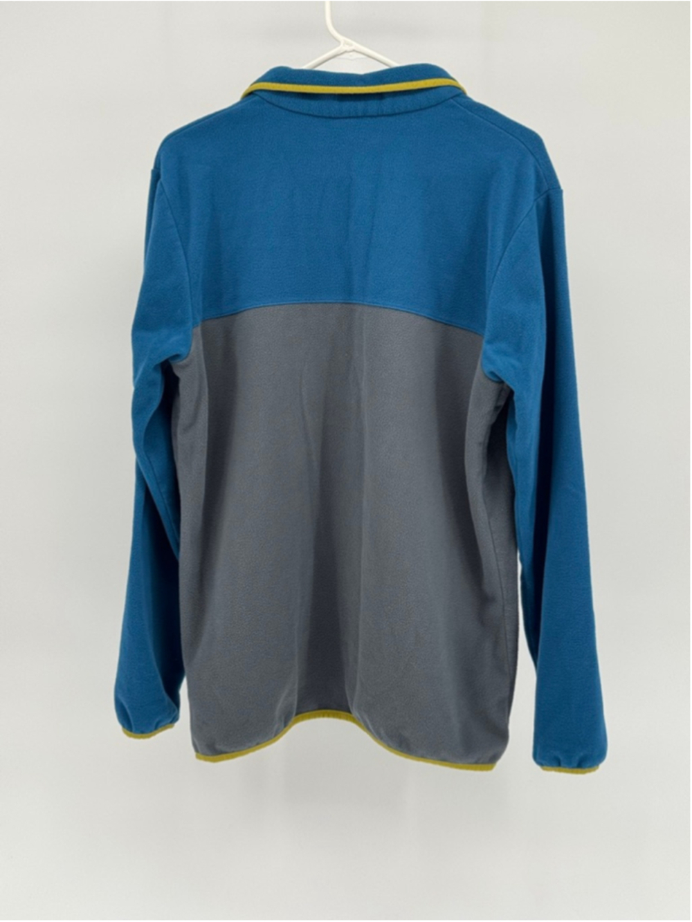 Columbia Men's Blue Gray Fleece Sweatshirt Medium - Picture 3 of 4